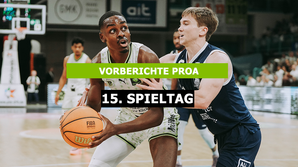 Vorberichte Proa Spieltag Barmer Basketball Bundesliga